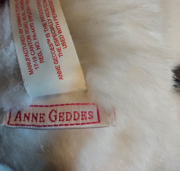 Anne Geddes konijn K130N label